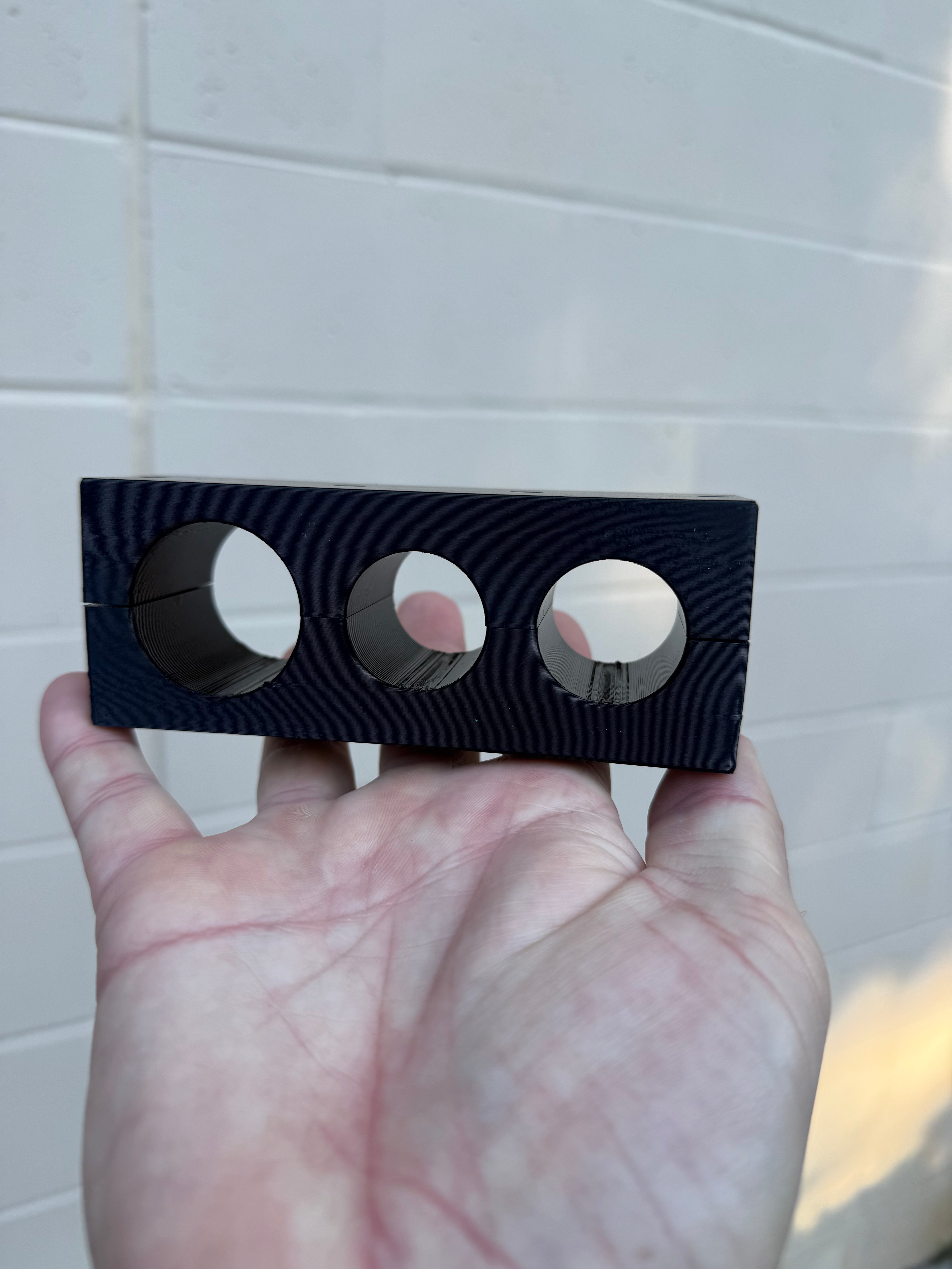 RapidMount Triple 1” & 2 3/4" Hose Mounting Block