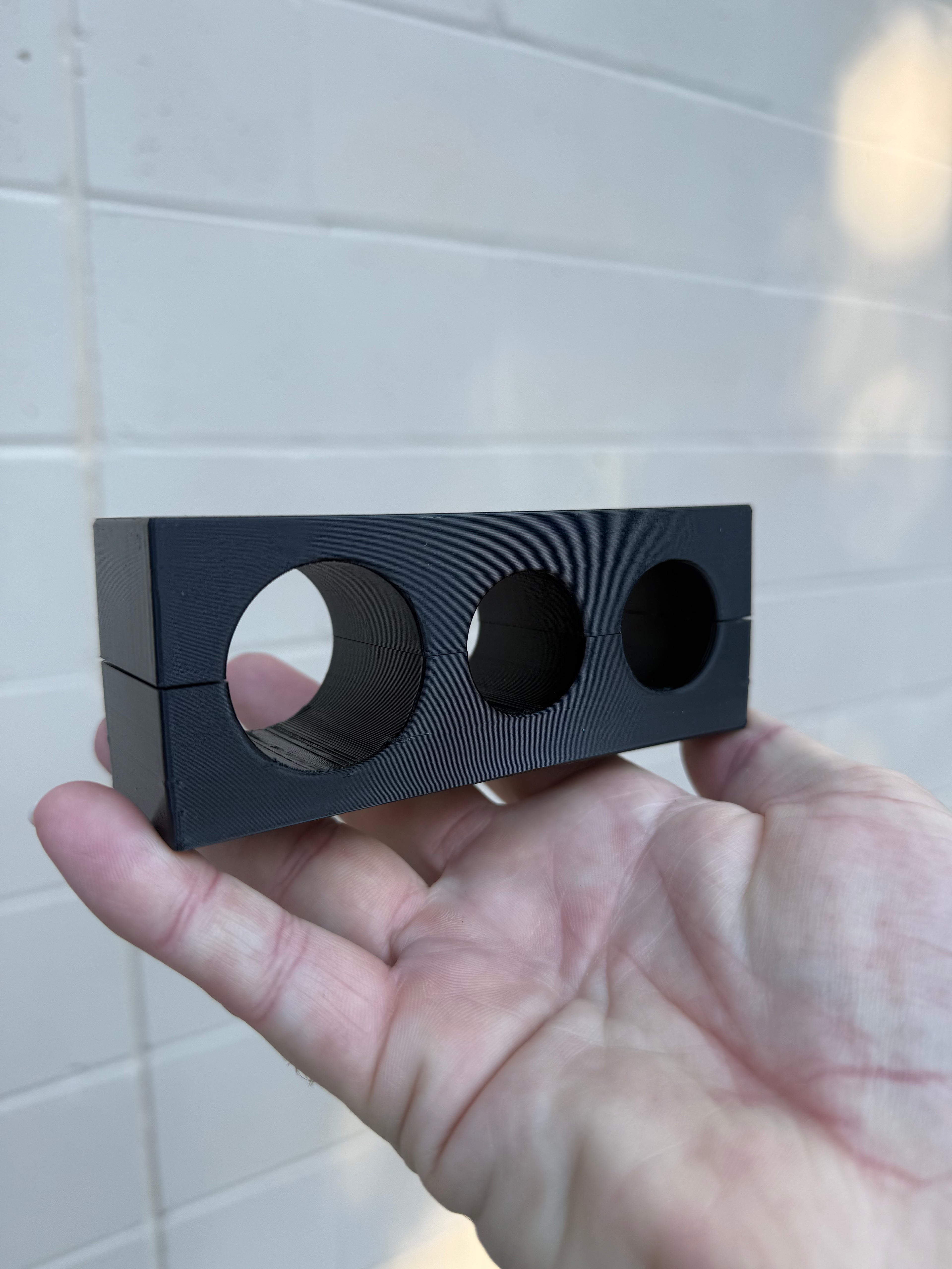 RapidMount Triple 1” & 2 3/4" Hose Mounting Block